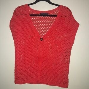 NWT Jones New York Petite Medium Ruby Knit Vest